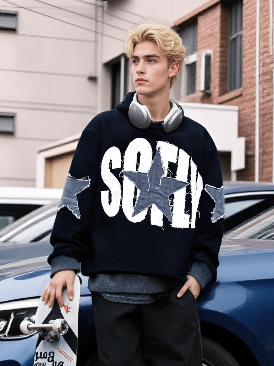 Letter Hoodie